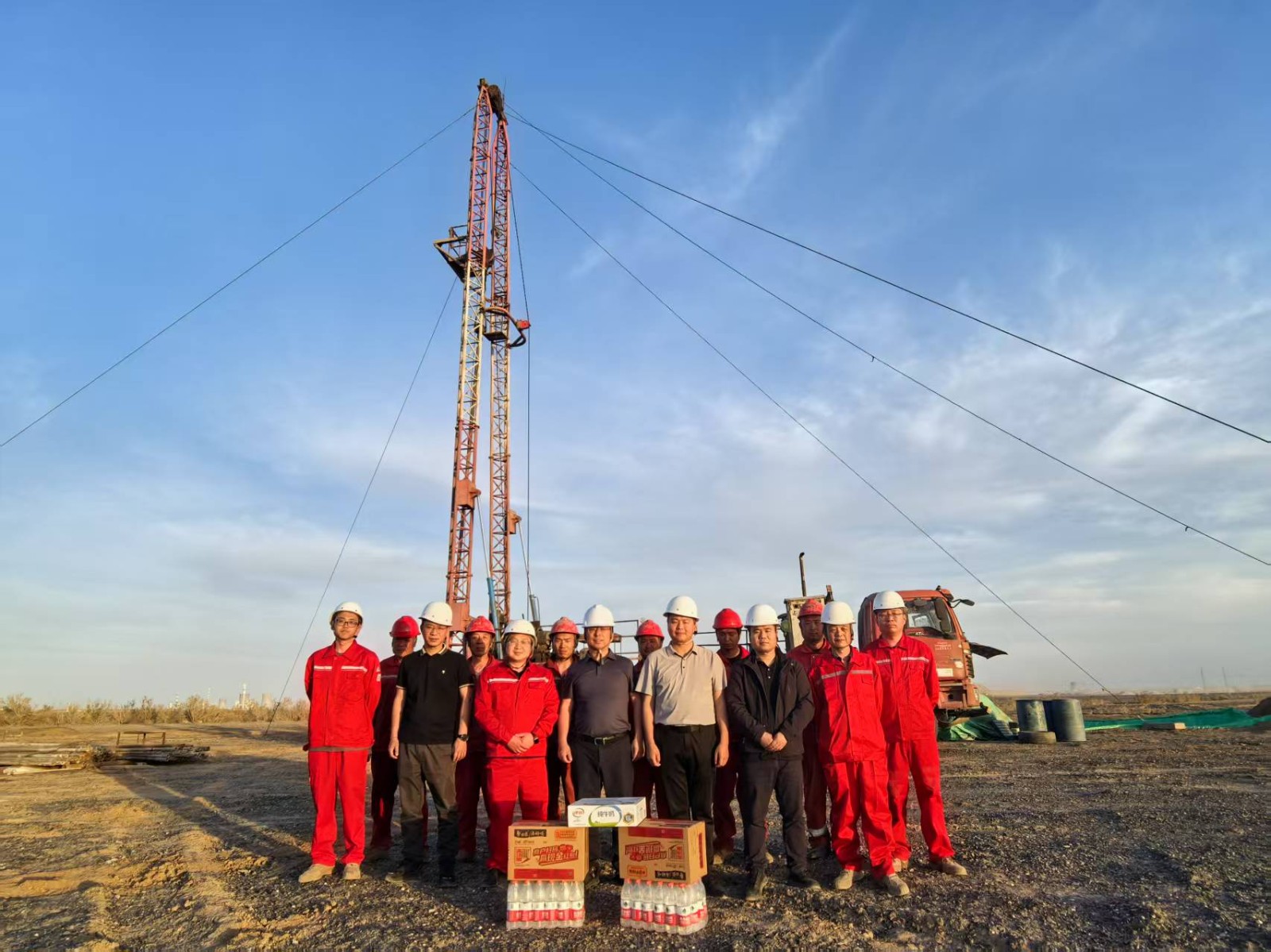 公司黨委書(shū)記、董事長(zhǎng)付星深入公司新疆項(xiàng)目檢查指導(dǎo)工作